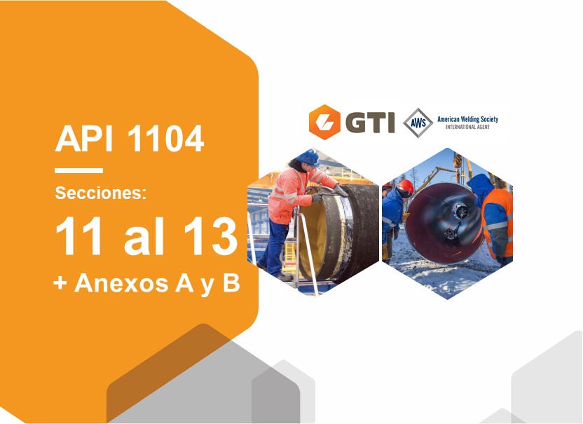 AO-01.06 - API 1104 | Secciones 11 a la 13 + Anexos A y B